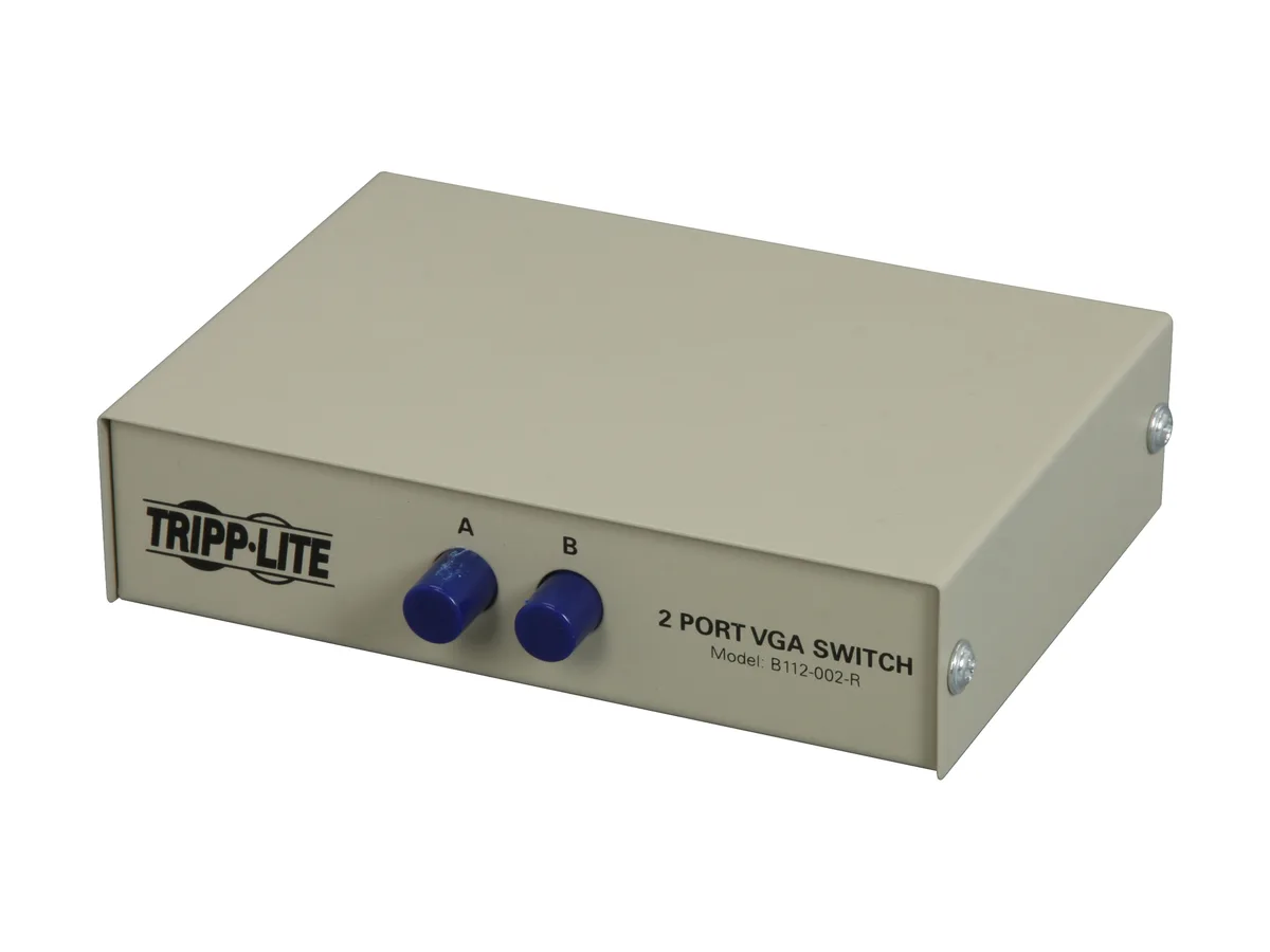 Tripp Lite Tripp Lite B112-002-R 2-Port VGA Manual Switch — product photo
