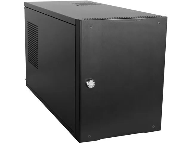 iStarUSA Inc. iStarUSA Inc. S-915 server chassis Tower Black mini-ITX 5×5.25" 1×2.5" 2 slots USB 2.0 80mm fan — product photo