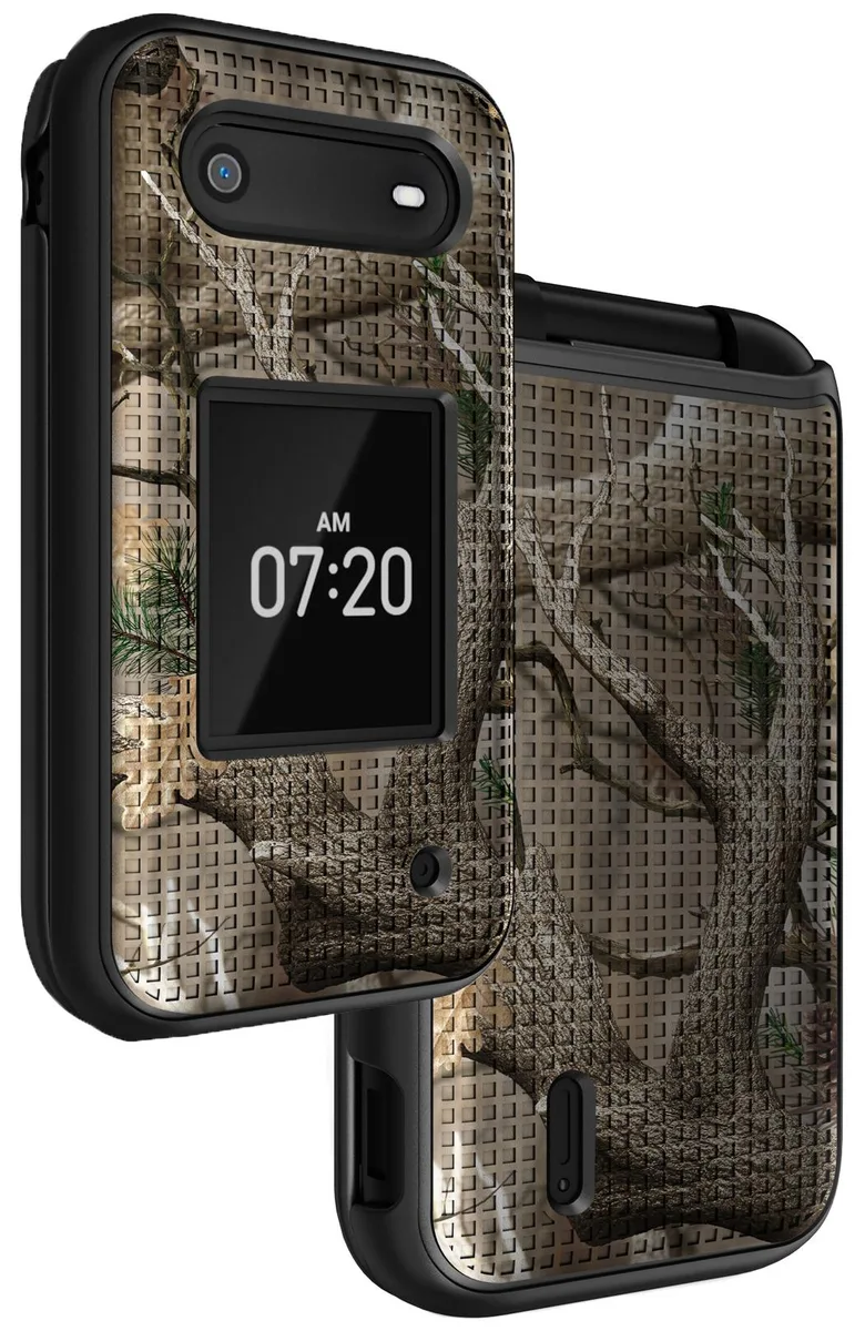 Nakedcellphone Nakedcellphone Grid Textured Slim Case for Nokia 2760 2780 Flip — product photo