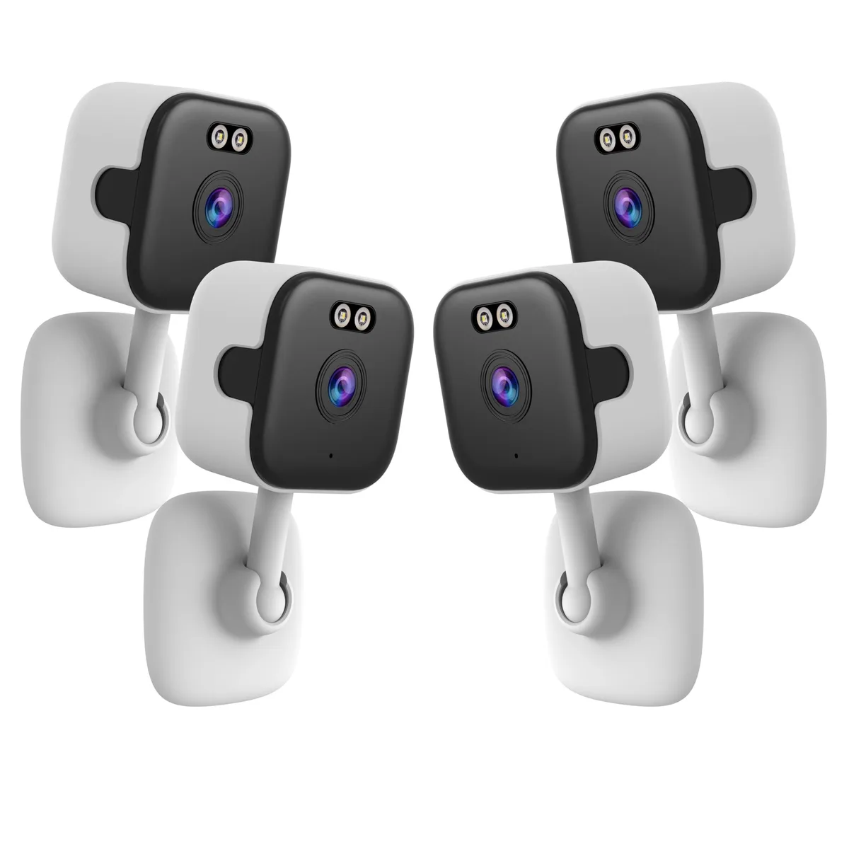 KEHIPI KEHIPI 2K Indoor Dome Network Camera 4-pack White — product photo