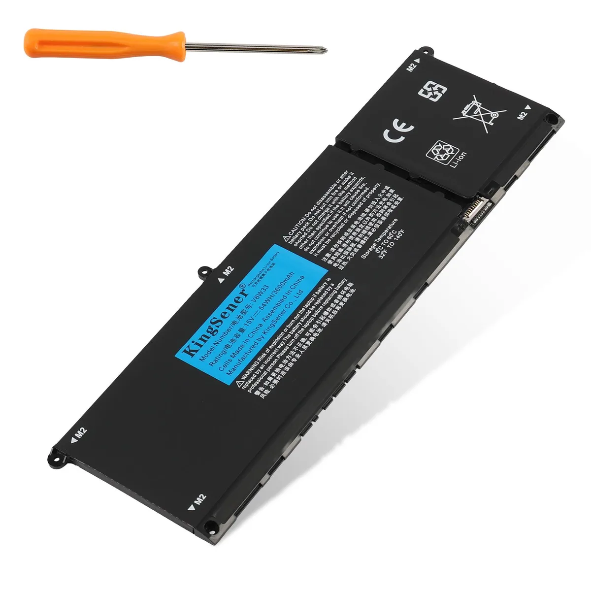 KingSener KingSener V6W33 laptop battery 15V 3600mAh 54Wh — product photo