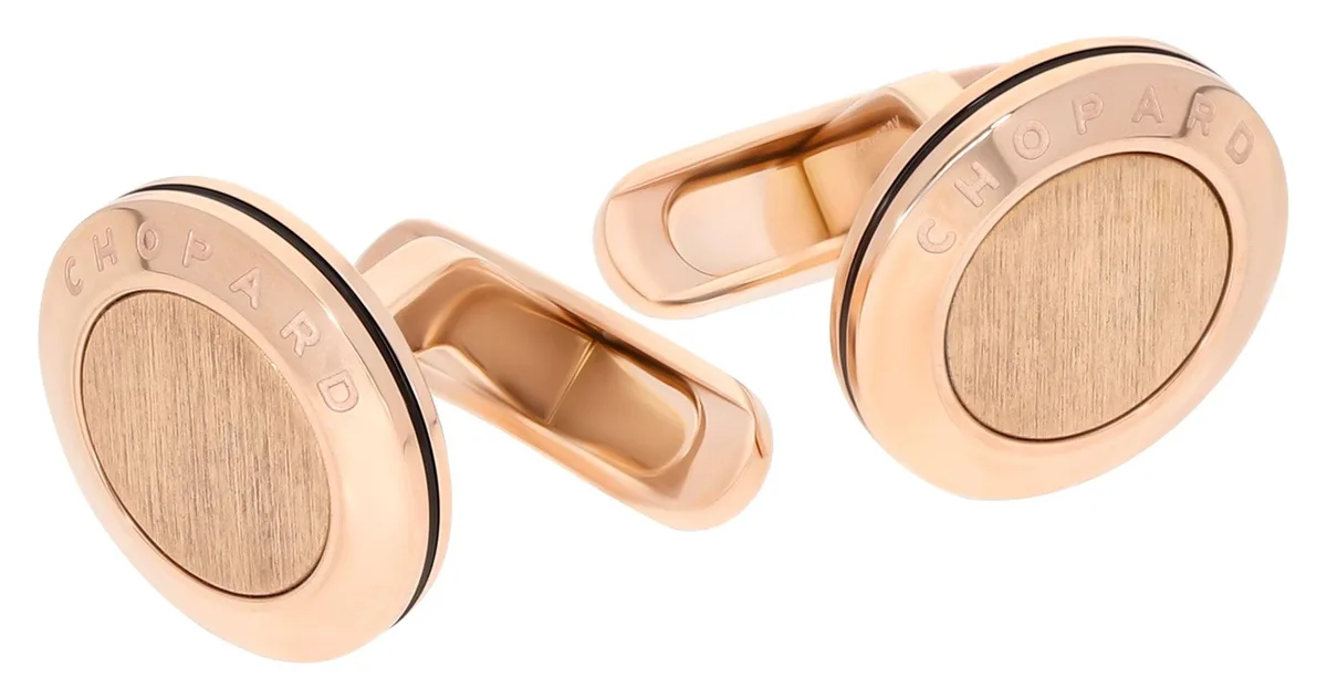 Chopard Chopard 95014-0087 Rose Gold PVD Steel Cufflinks 10–20 mm — product photo