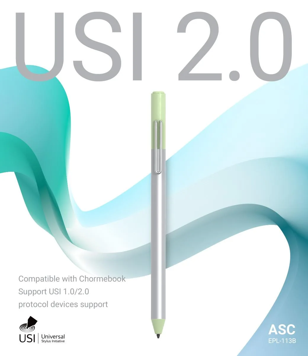 vitalASC vitalASC EPL-113B USI 2.0 Stylus Pen Silver — product photo