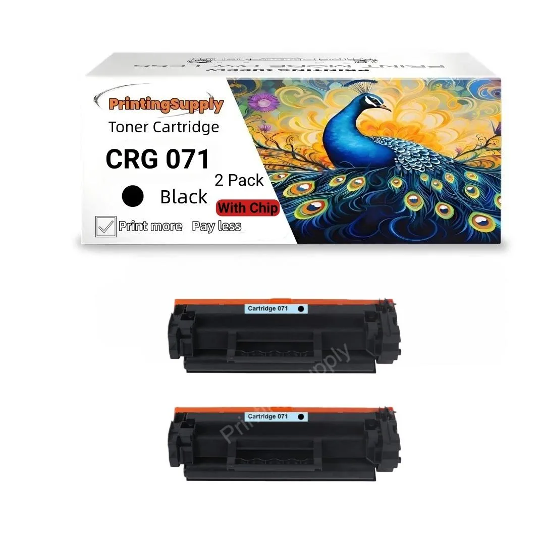 Aster Graphics Inc Aster Graphics Inc 071 Black Toner Cartridge 2 Pack 1200 pages — product photo