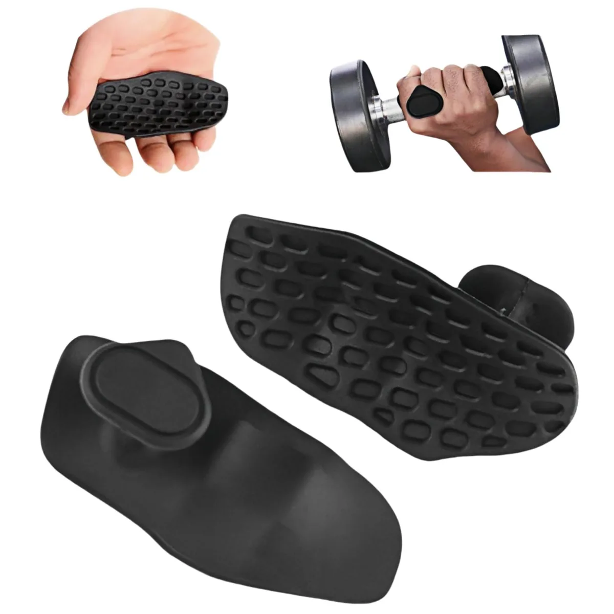  Vibe Anti-Slip Workout Grips Gloves Size 8 Female — product photo