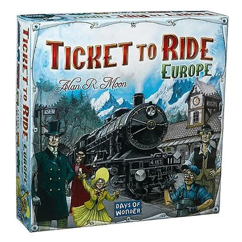 Asmodee North America Asmodee North America 47838665 Ticket to Ride Europe game — product photo