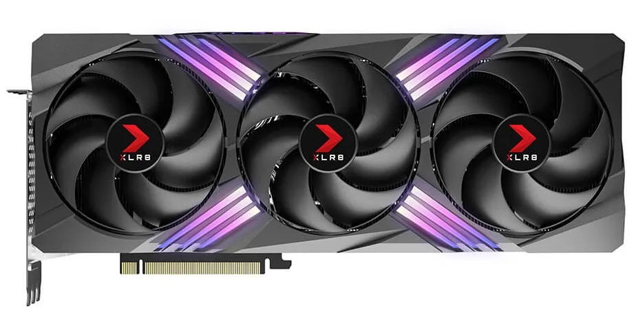 PNY Technologies, Inc. PNY Technologies, Inc. VCG4070T12TFXXPB1-O GeForce RTX 4070 Ti 12GB graphics card — product photo