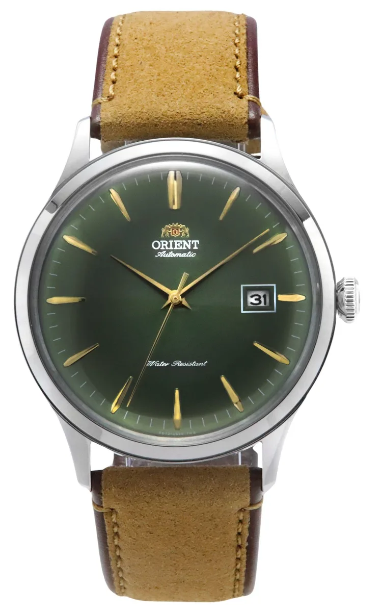 Orient Orient Bambino Version 4 Green Dial Automatic 42.00 mm Leather Watch — product photo
