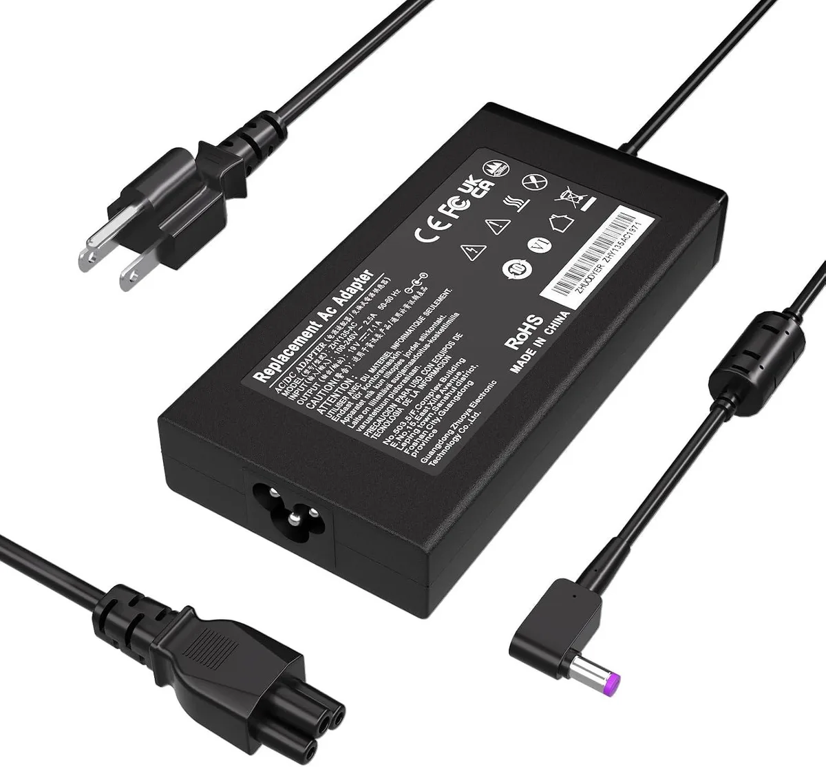 FLEANE FLEANE 135W Laptop Charger 19.5V 7.1A 5.5x1.7mm — product photo