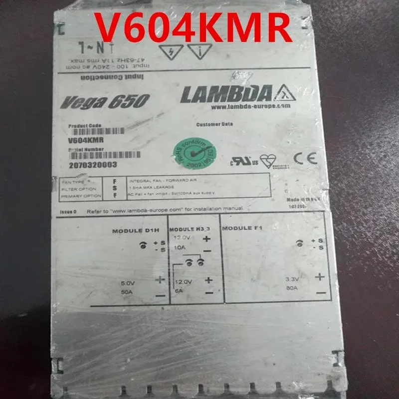 KHACHIMO KHACHIMO Power Supply for TDK-LAMBDA Vega 650 650W V604KMR — product photo