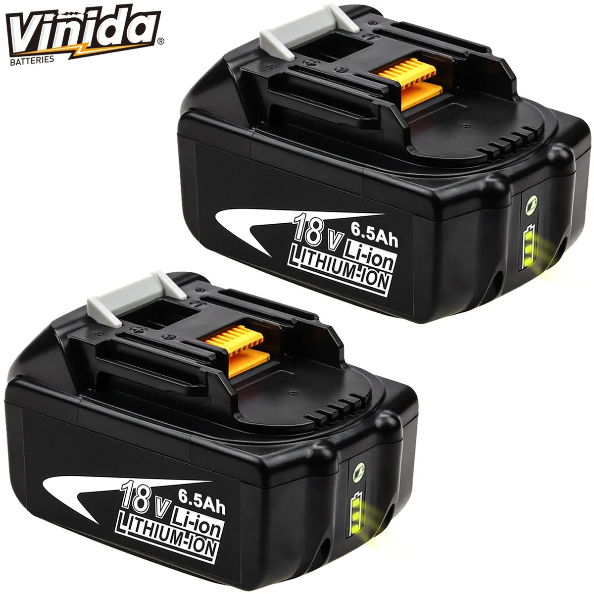 THISS THISS 18V 6.5Ah Lithium-Ion Battery 2 Pack Black — product photo