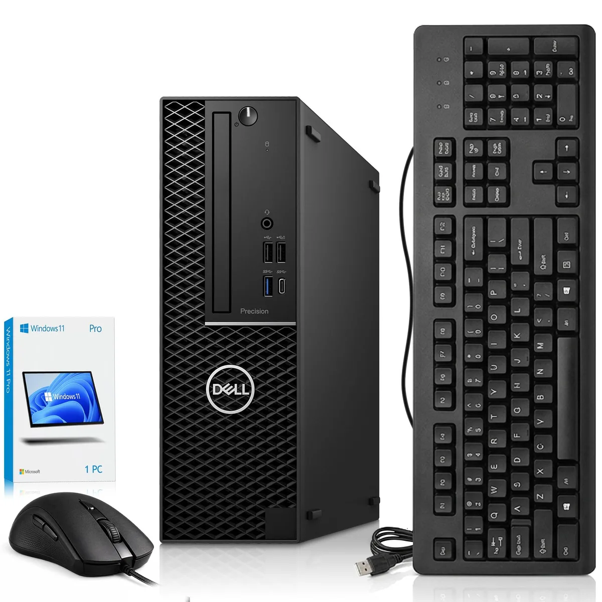DELL DELL Precision 3430 Small Form Factor desktop PC i5-8500 8GB DDR4 128GB SSD 500GB HDD Windows 11 Pro — product photo