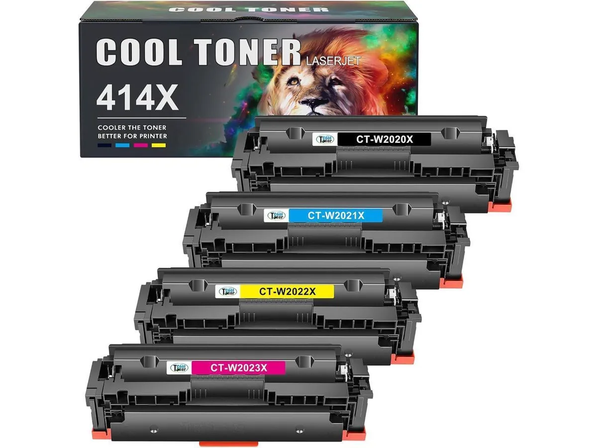 V4ink V4ink 414X Toner Cartridge 4 Pack High Yield (No Chip) — product photo