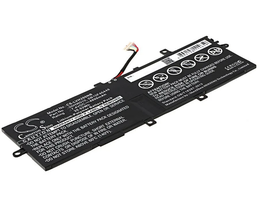 Cameron &amp; Co Cameron &amp; Co DS-CS-LVH200NB laptop battery 4.8 Ah 7.4V 4800mAh 35.52Wh Li-Polymer Black — product photo