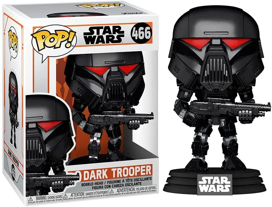 Funko Funko Pop! Star Wars Dark Trooper Battle M466 action figure — product photo