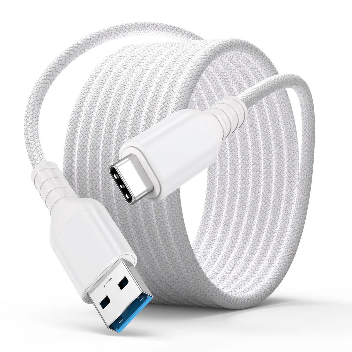  FEMORO USB A to USB C Data Cable 10ft 10Gbps 3A Braided PC — product photo