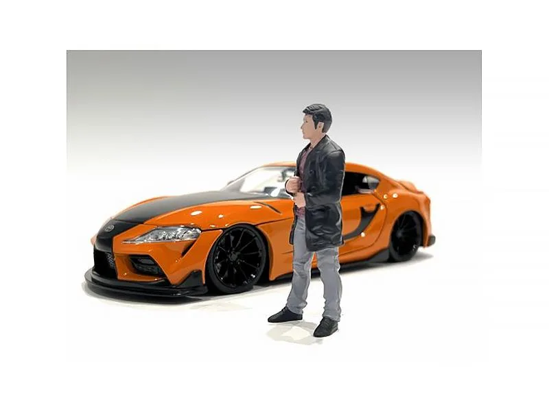 American Diorama American Diorama Car Meet 3 Figure 3 1/18 Scale Vehicle 76328 — product photo