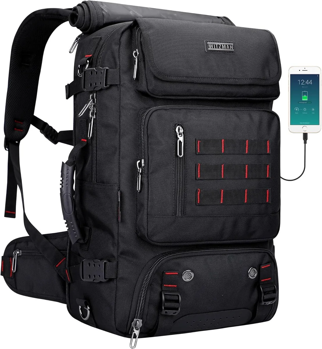BFKK BFKK Carry-On Travel Backpack 16 inch Black — product photo