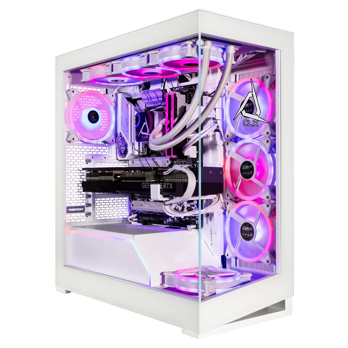 CLX Gaming CLX Gaming TGMHORRTZ3A04WM gaming PC i9-14900KF 64GB RTX 4090 2TB+6TB — product photo