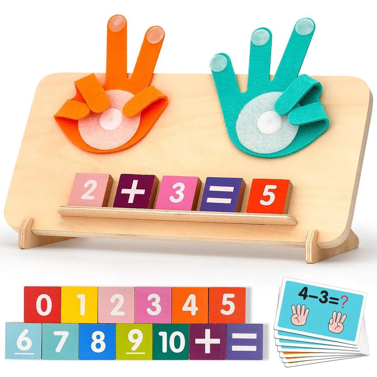  MOTREE Preschool Math Manipulatives Learning Toys for Toddlers 2-4 — product photo