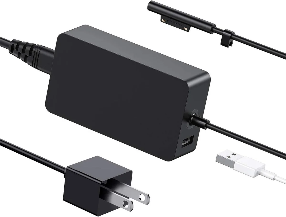BONAEVER BONAEVER 127W USB-C laptop charger for Microsoft Surface — product photo