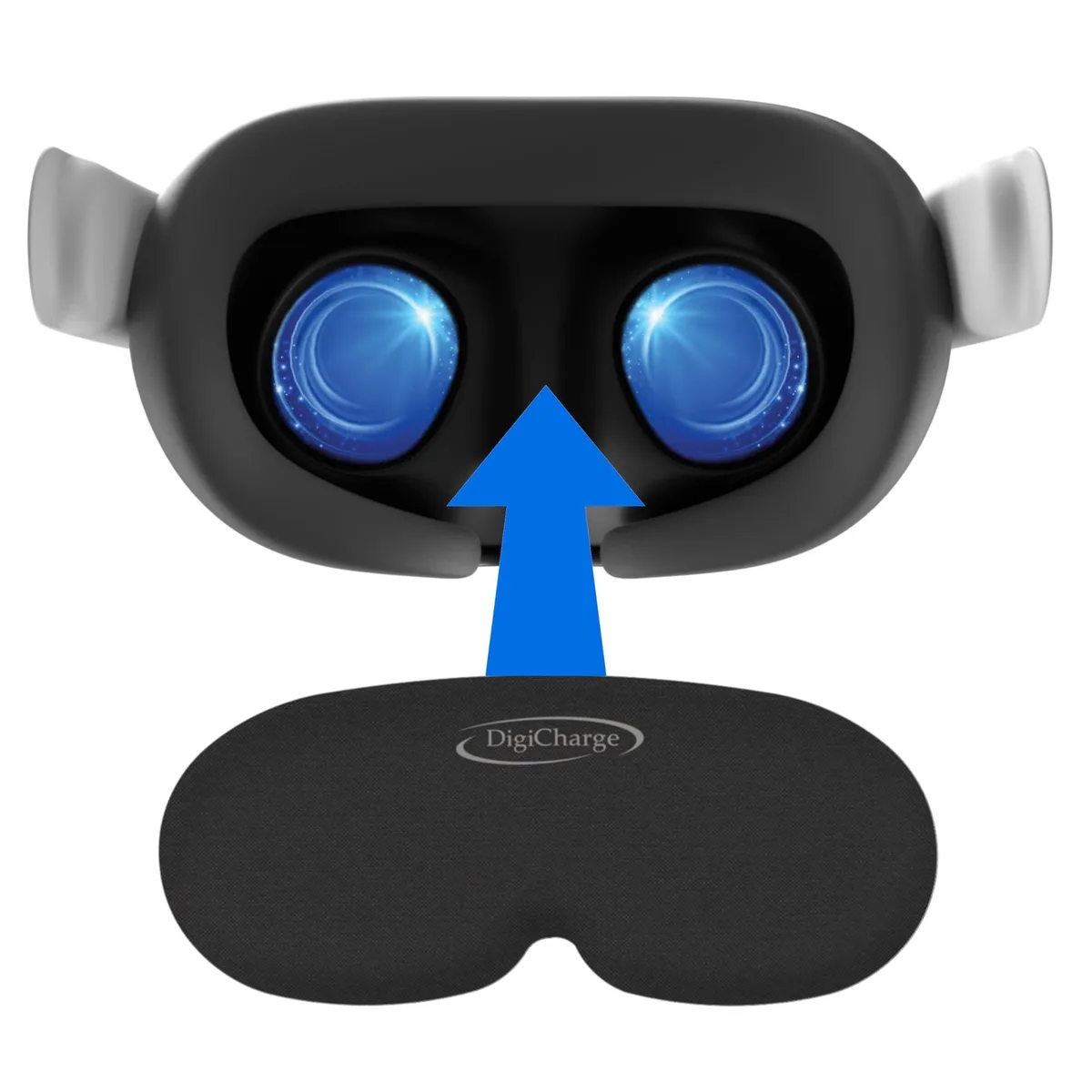 DigiCharge VR Lens Cover Protector 14mm Foam Black PHVR-110 — product photo