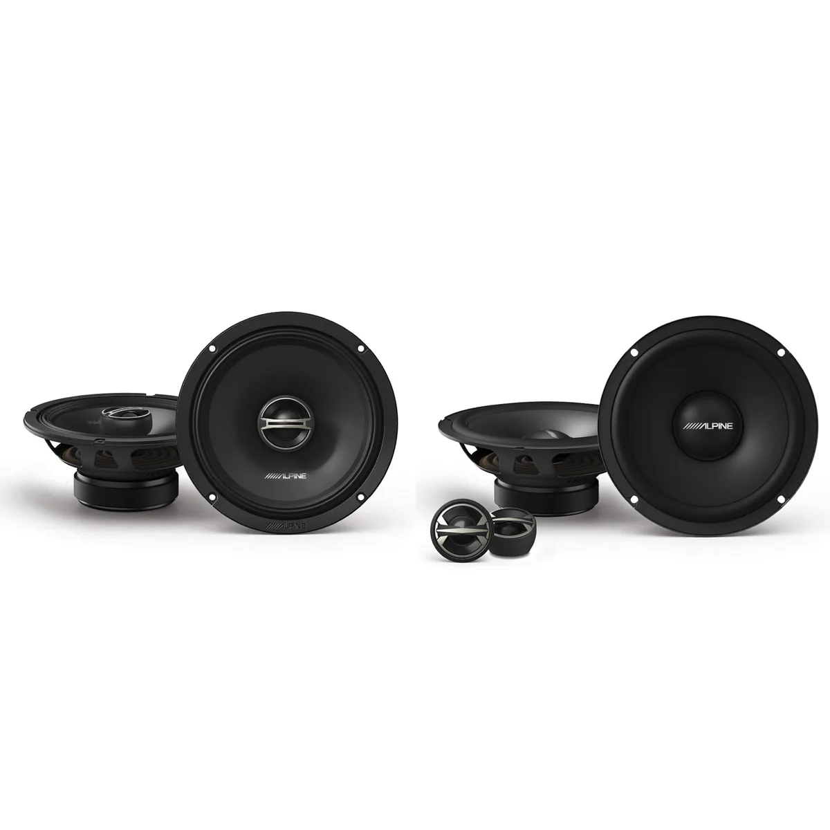 Alpine Alpine EL-E65C-G 6.5" Component &amp; DM-65-G 6.5" Coaxial Speaker Set — product photo
