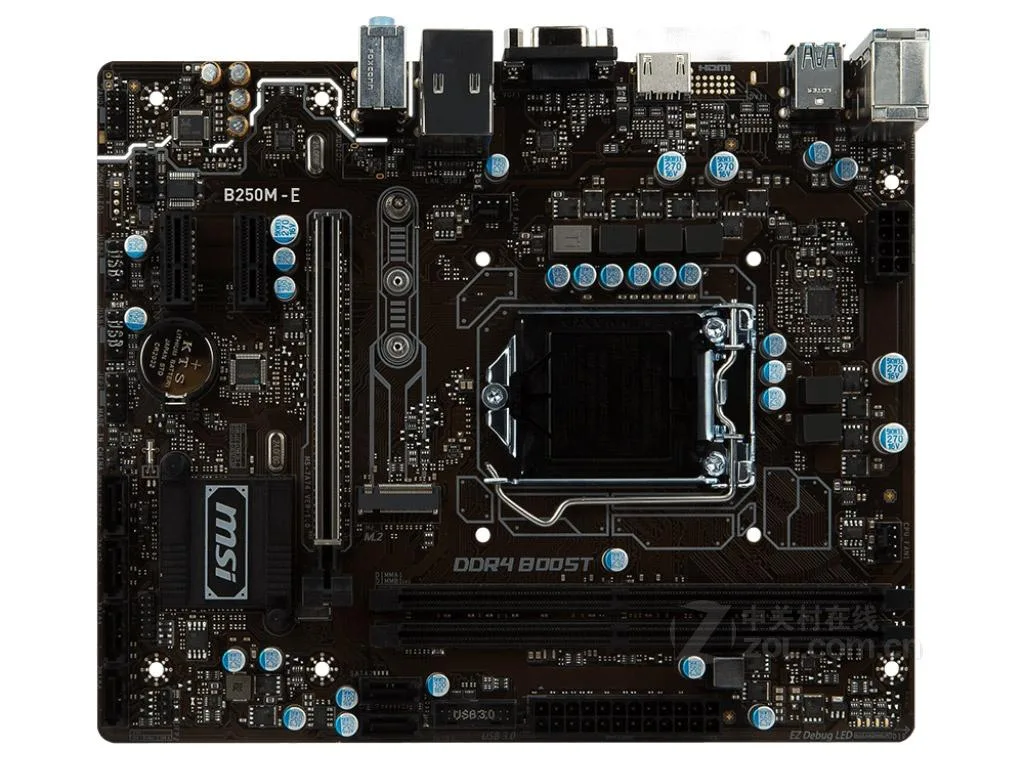 MSI MSI B250M-E B250 LGA 1151 DDR4 32GB Micro ATX motherboard — product photo