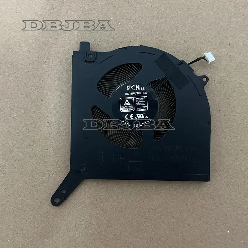 DBTLAP DBTLAP GPU Cooling Fan Lenovo Legion 5 15ARH7 82RE 2022 DFS5K22115371G FPPF 5V .5A — product photo