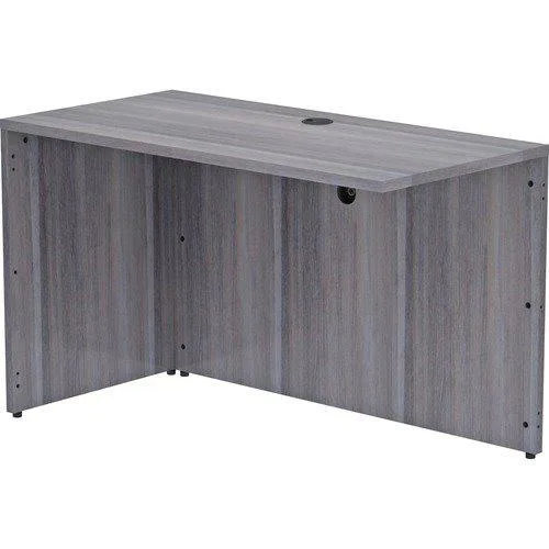 Lorell Lorell 69554 Return Shell Desk 48x24x29 Weathered Charcoal — product photo