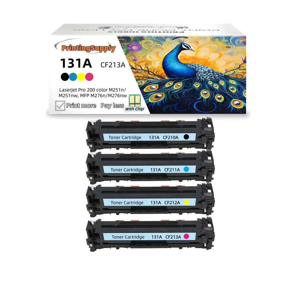 Ninestar Technology Ninestar Technology 131X 4 Pack toner cartridge (black, cyan, magenta, yellow) — product photo