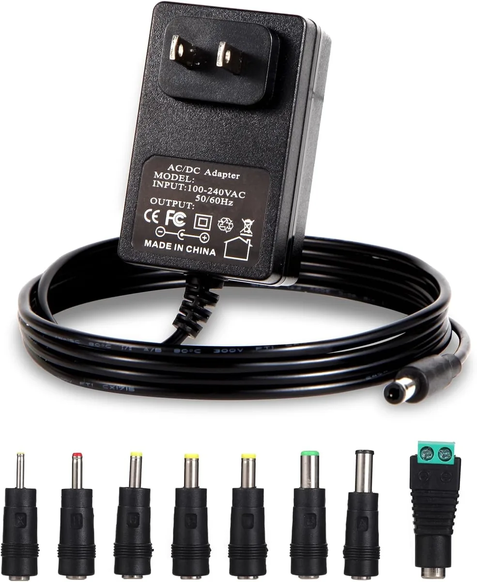 BASEUS BASEUS 6V 2A AC Adapter 8 Tips 5.5×2.1mm — product photo