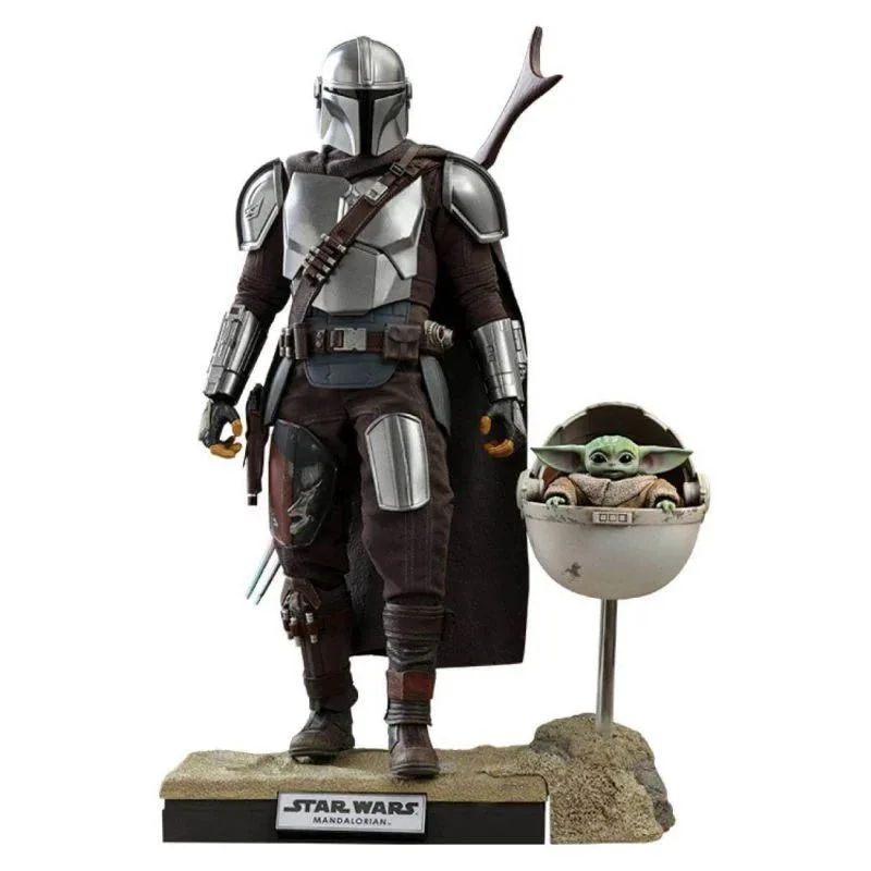 Hot Toys Hot Toys TMS015 The Mandalorian &amp; The Child Deluxe Version action figure — product photo