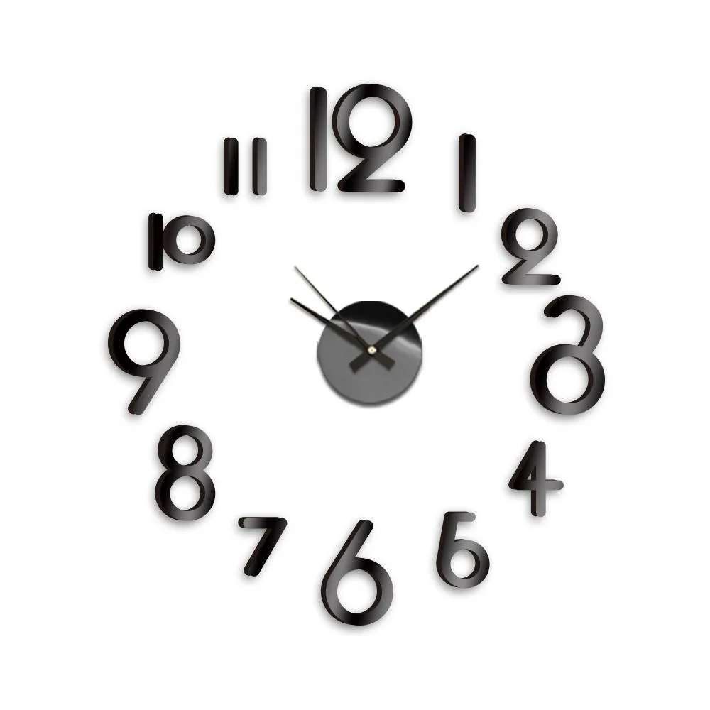 Vandue Corporation Vandue Corporation DIY 3D Wall Clock Art Deco Black 24 — product photo