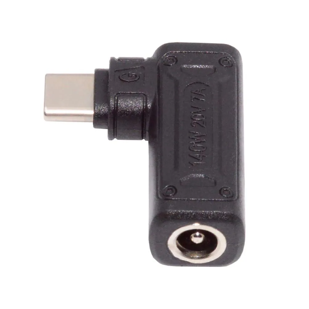 Fervit Fervit DC 5.5×2.1 mm to USB-C Angled 90° 140W Adapter — product photo