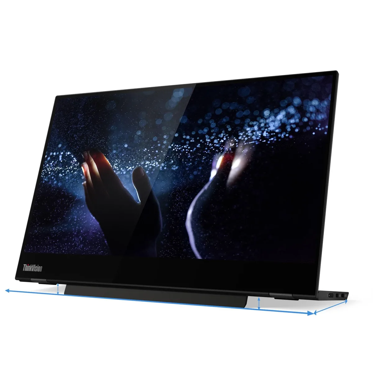 Lenovo Lenovo ThinkVision M14t 14" 1920x1080 Touch 62A3UAR1US portable monitor — product photo