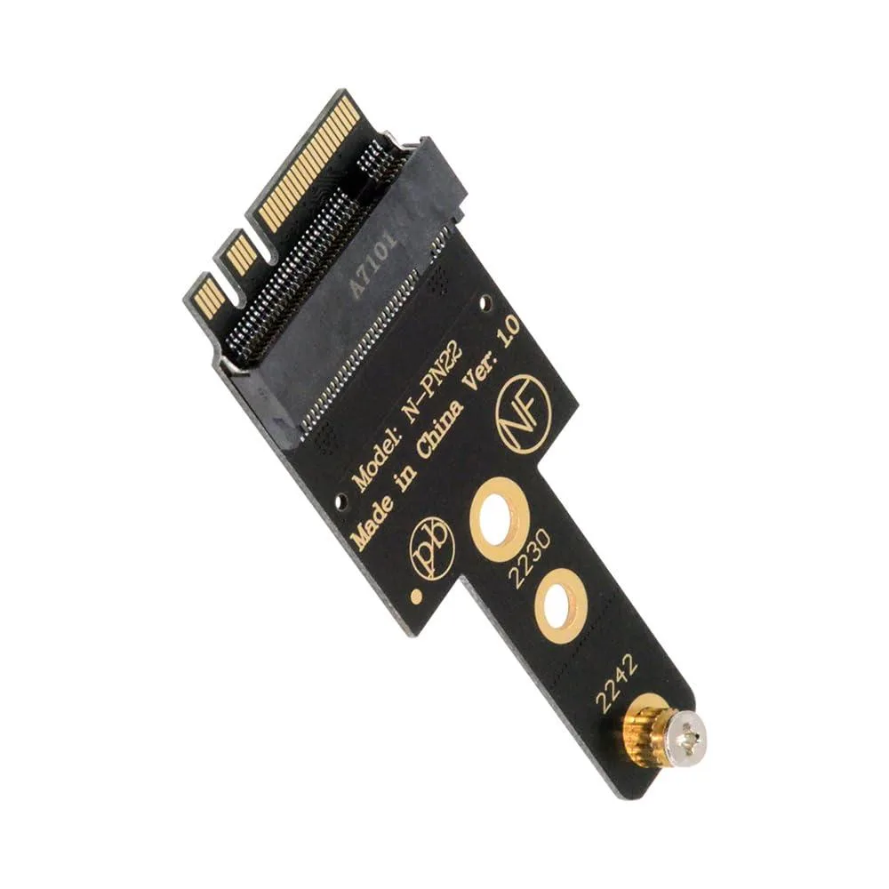 LORDWORLD LORDWORLD M.2 Key A+E to M-Key NVME Adapter 2230 2242 3.2mm — product photo