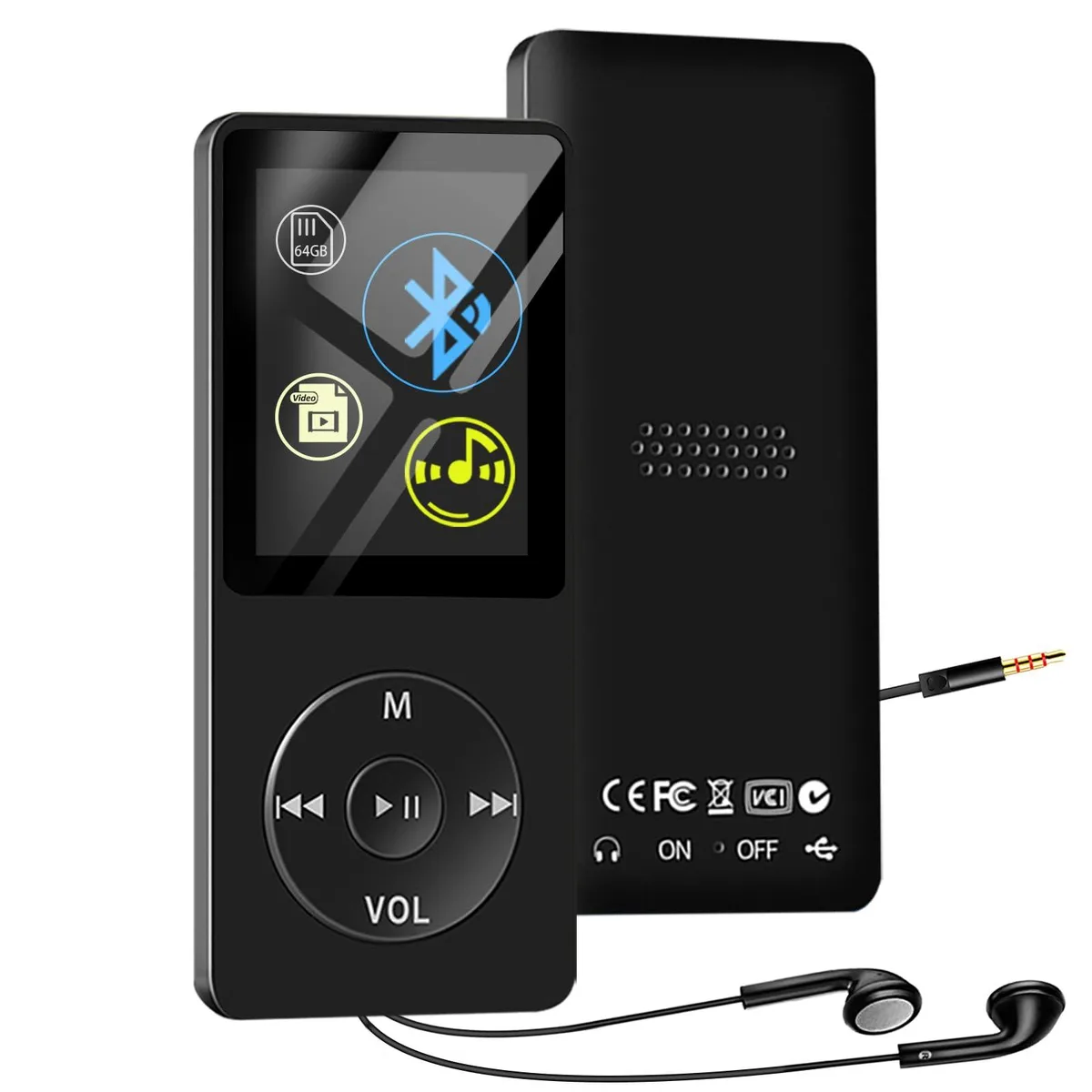 Skybess S05-64B02 64GB MP3 Player Black — product photo