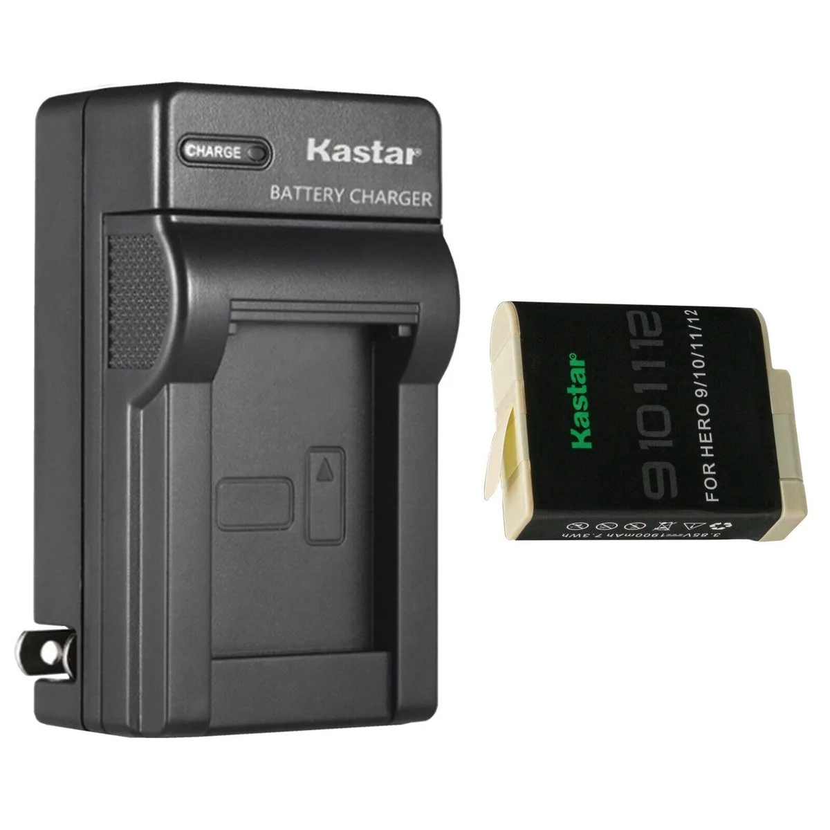 Kastar Kastar HERO12 Battery & Charger Kit 1-Pack 1900mAh — product photo