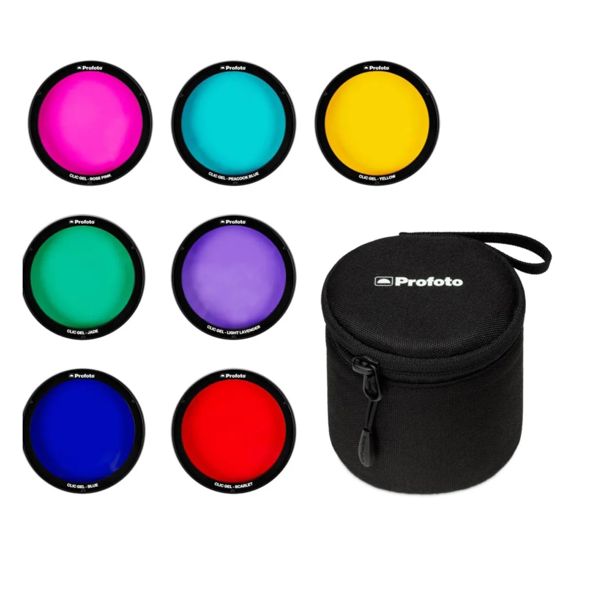 Profoto Profoto Clic Color Effects Gel Kit 7 gels soft case — product photo