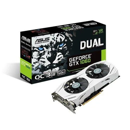 ASUS ASUS GeForce GTX 1060 3GB Dual-Fan OC Edition video card accessory — product photo