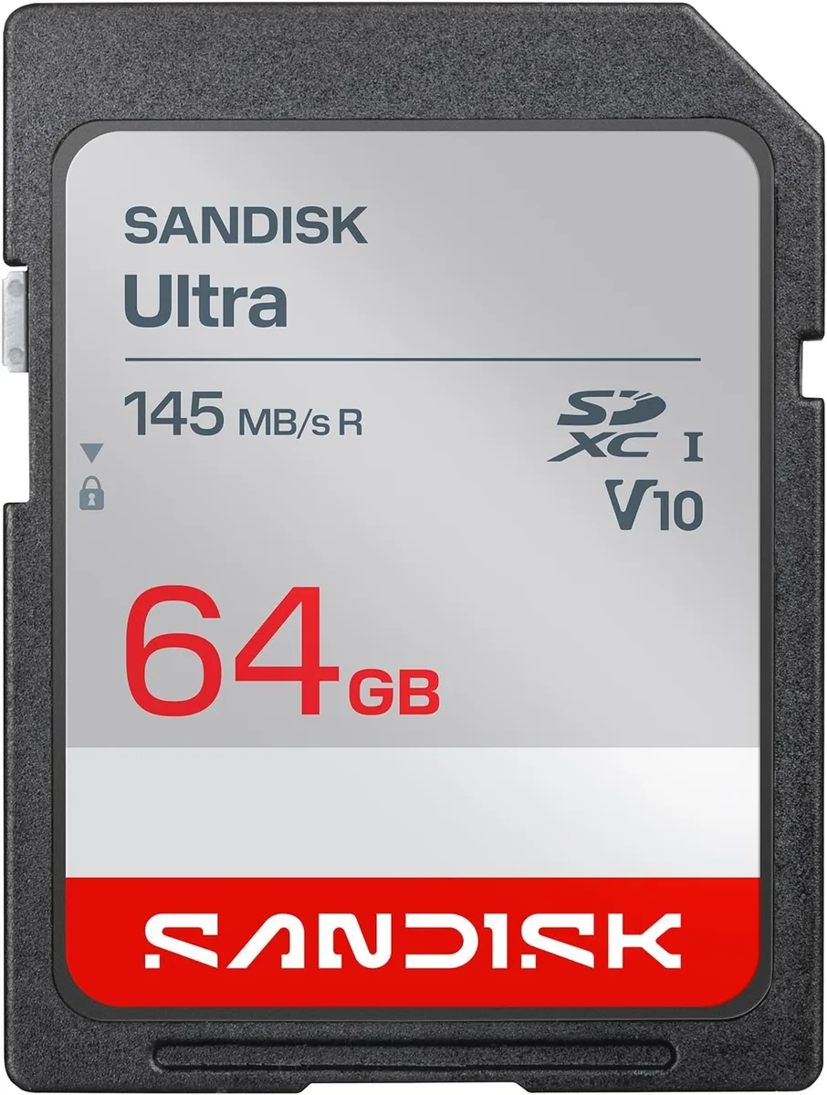 SanDisk SanDisk Ultra 64GB SDXC UHS-I Memory Card SDSDUVQ-064G-GN6IN — product photo