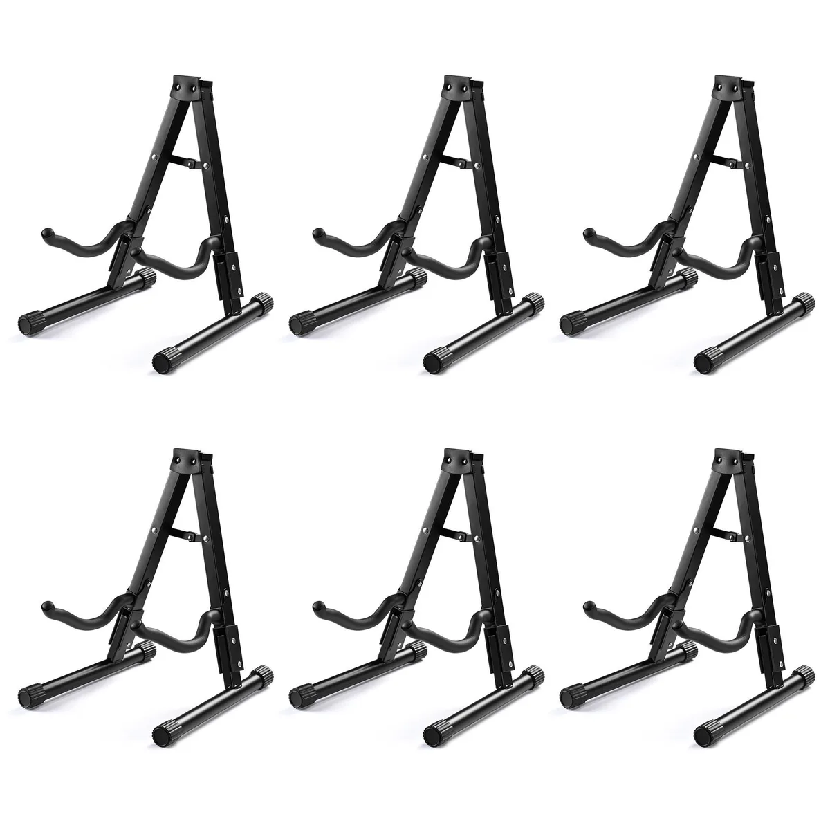 Yescom USA, Inc. Yescom USA, Inc. 28GFS002-40J-06X6 6-Pack Folding Guitar Stand — product photo