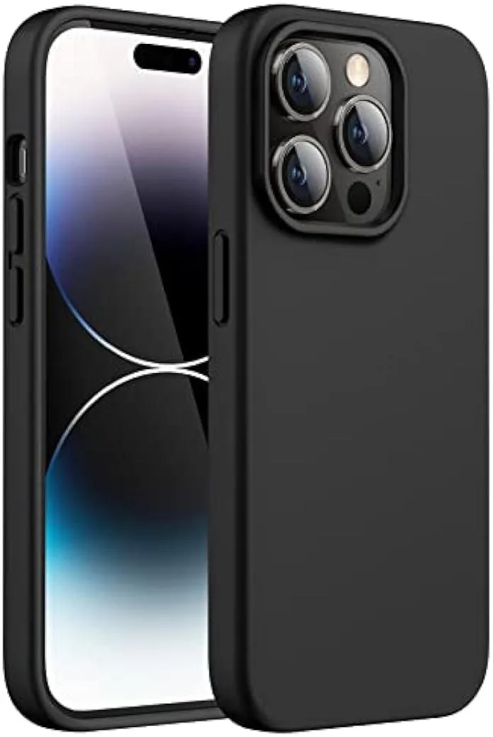 iworkmart iworkmart Silicone Case for iPhone 14 Pro Max 6.7-Inch Black — product photo