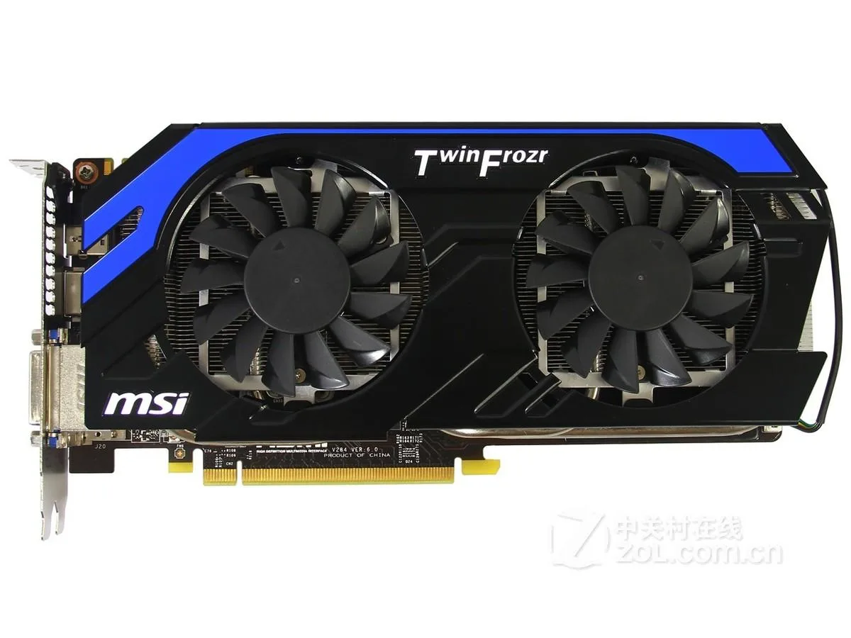 MSI MSI GTX 660 Ti OC 2GB GDDR5 graphics card — product photo