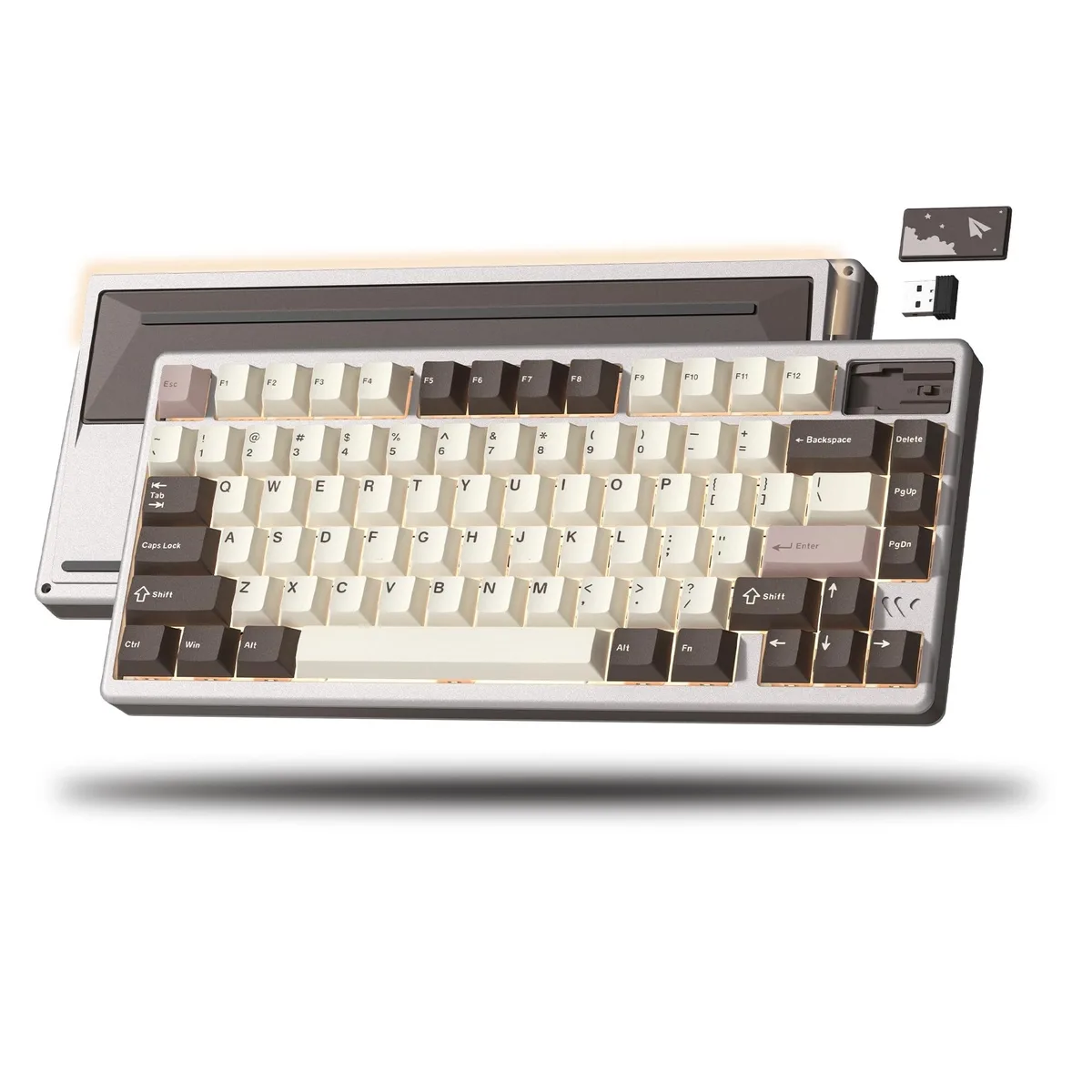 Womier Womier SK71 Pro 75% Aluminum Gaming Keyboard Brown Switch — product photo