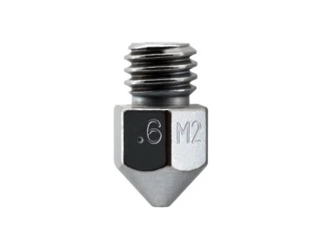 LORDWORLD LORDWORLD Micro Swiss MK8 Hardened Steel Nozzle 0.6mm 3D Printer — product photo