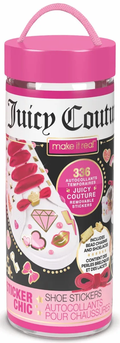 Make It Real Make It Real Juicy Couture Sticker Chic educational craft kit — product photo