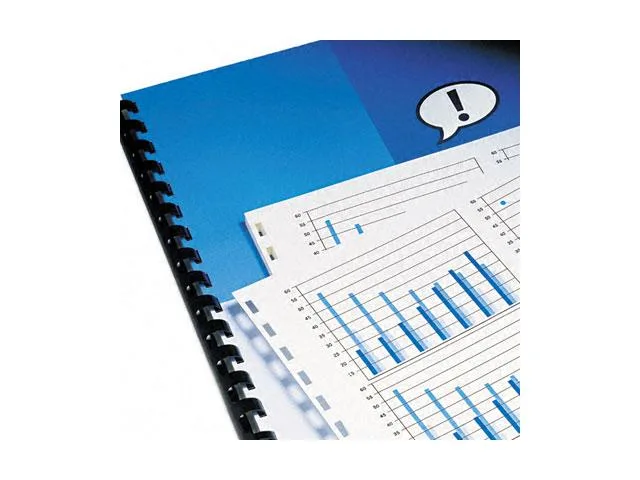 White prepunched binding paper pack, 500 sheets 11 inch