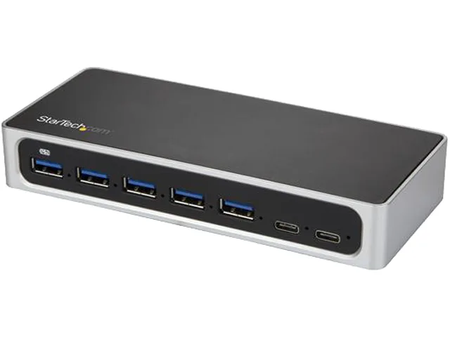 STARTECH STARTECH HB30C5A2CSC 7-port docking station 5 USB-A 2 USB-C — product photo